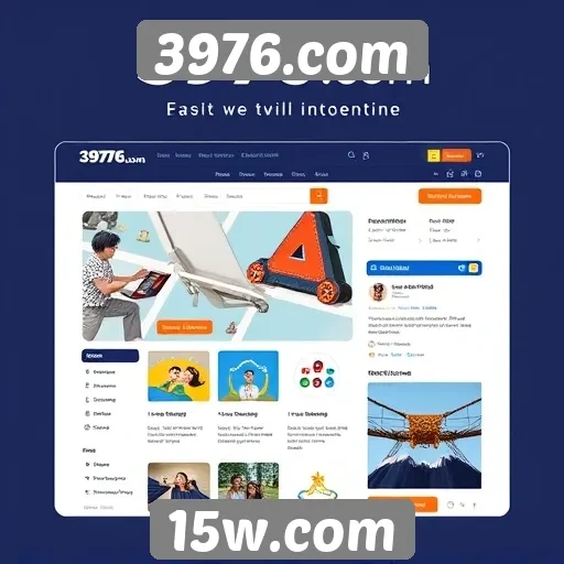 Explorando a interface de usuário do site 3976.com